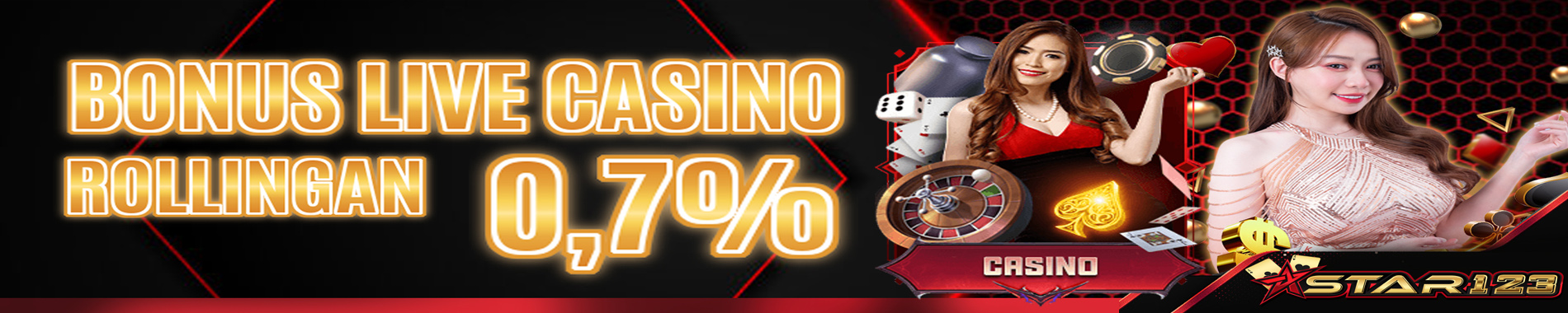 star123 bonus casino online